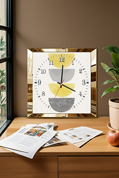 Zevahir Mobilya Dekorasyon Ceas de perete decorativ din MDF cu tematică cu fo...