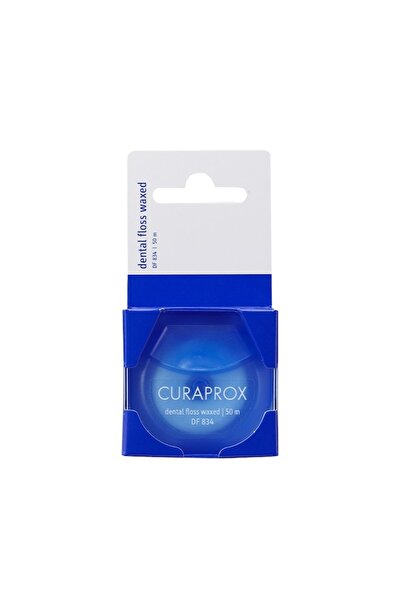 Curaprox Waxed Dental Floss with Mint Flavor, CURAPROX, 50 m
