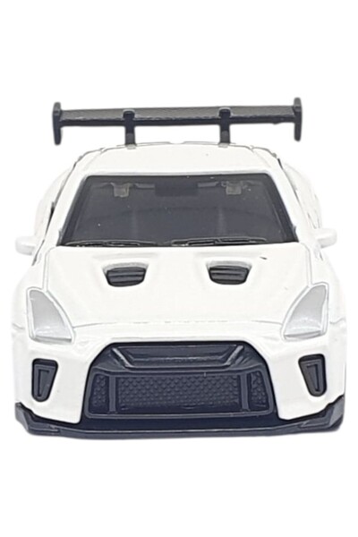 Vardem Çek Bırak Metal Küçük Arabalar 8 cm - 6411A - Beyaz