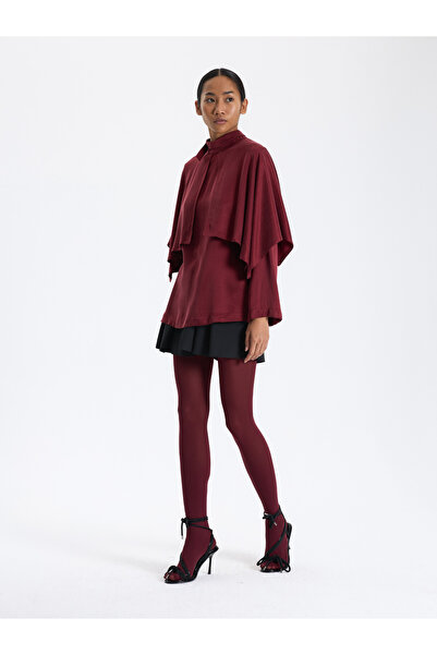 BAQA Bordo Bol Kesim Bluz