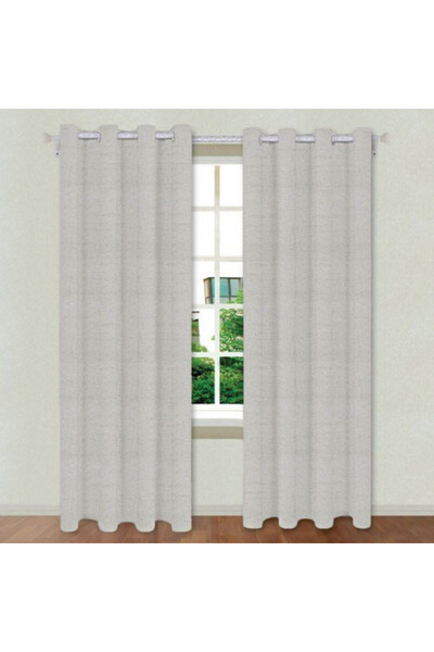 OEM Decorative curtain with rings, medium shading fabric, size 140 x 260 cm, ...