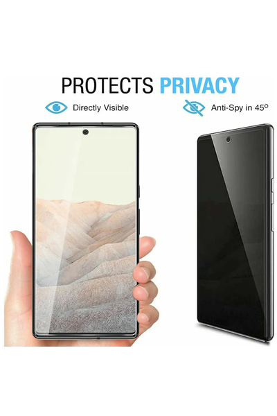 Optim Solution Μεμβράνη υδρογέλης απορρήτου για το Google Pixel 9, αντικατασκοπευτική, ολεοφοβική λειτουργία, μαύρη