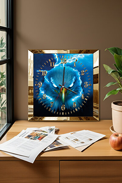Zevahir Mobilya Dekorasyon Ceas de perete decorativ din MDF cu tematică Forța...