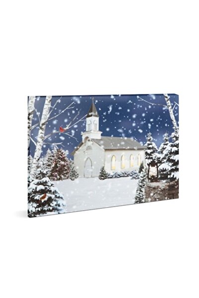 FAMİLY Tablou de Craciun LED - model 8 38x48cm