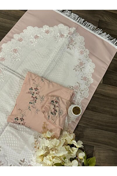 MAYAR طقم سجادة صلاة نسائية مع ثوب صلاة