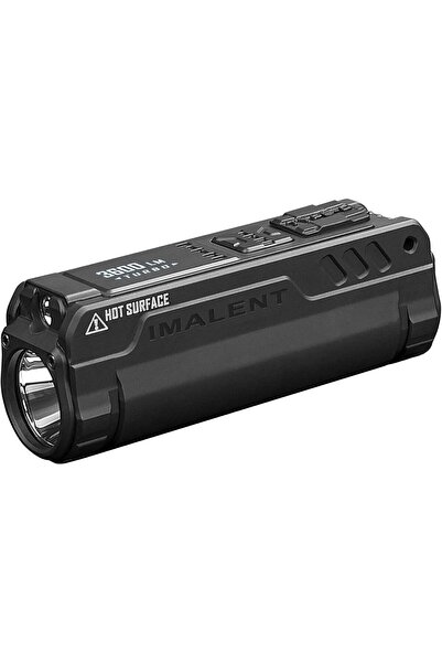 imalent BL50 Rechargeable LED Flashlight 3,600 Lumens, with White and UV Light