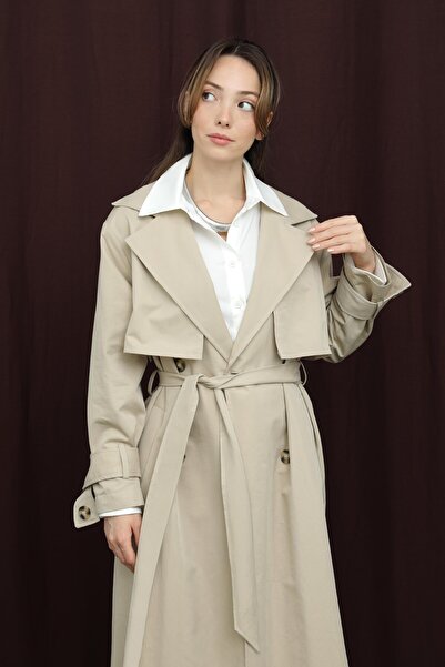 Soul DÜĞME DETAYLI TRENÇKOT 32390