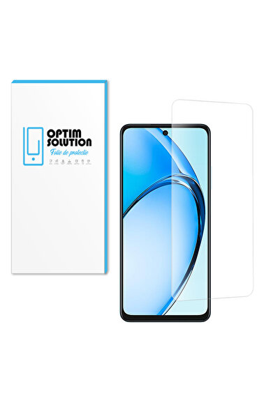 Optim Solution Folie Sticla securizata Noble 2.5D pentru Oppo A60 4G, Rezistenta 9H, Anti-Fingerprint, Clear