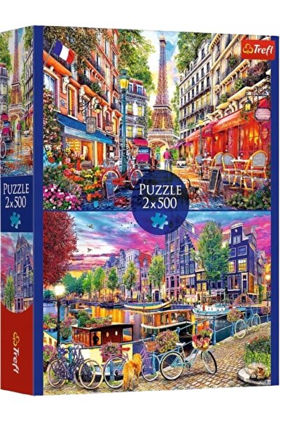 Other Puzzle Trefl Capitale europene 2 x 500 piese