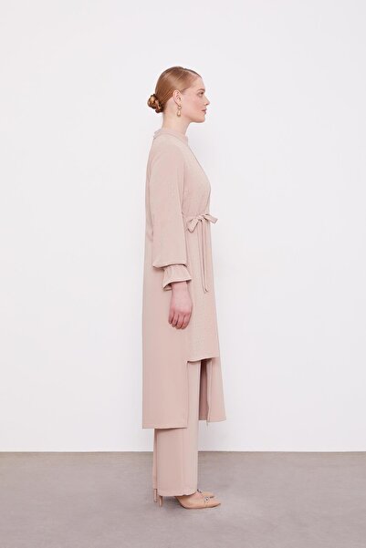 Levidor ΣΕΤ ΔΙΠΛΟΥ ΚΟΣΤΟΥΣ ΣΕ ΣΚΟΥΡΟ ΜΠΕΖ ΜΕ ΠΕΤΡΑ ΜΕ ΛΕΠΤΟΜΕΡΗ ΣΥΝΔΕΣΗ ΣΤΟ ΠΛΕΥΡΟ