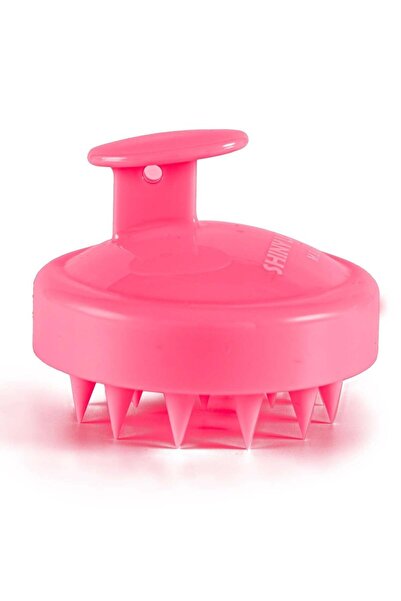 Shiny Lux فرشاة شامبو لفروة الرأس - وردي