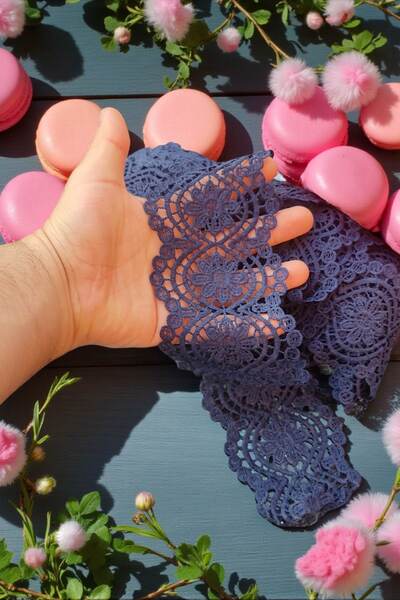 DUAYEN güpür dantel nefes ara desen 1 metre