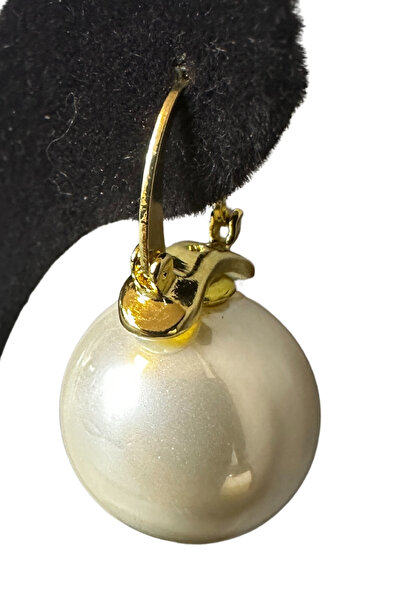 Uretti - Irem 3914 4143 Medium Size Pearl Earrings