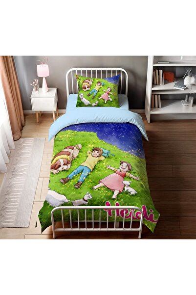 hediyechy Gift Duvet Cover Heidi Heidi 3D Printed Single Size Duvet Cover Set Without Sheets