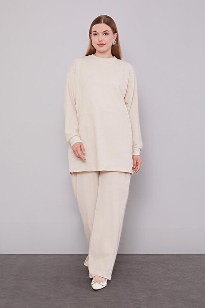 Levidor A.Bej Omzu Taş İşlemeli İkili Takım