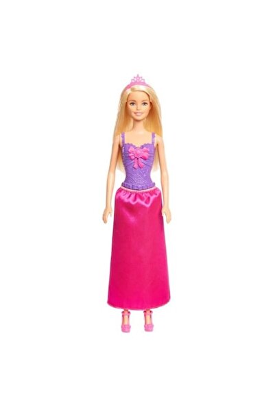 Barbie Păpușă cu rochie de prințesă, Mattel, 8,5x5x33 cm, 3+ ani