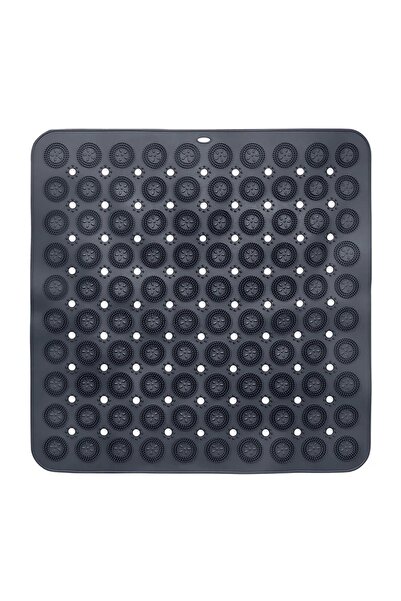 ALBBEK 2 Pieces Anti-Slip, Water Draining, Massage Mat with Suction Cups for Bathroom Shower Tub -54X54Cm A-150