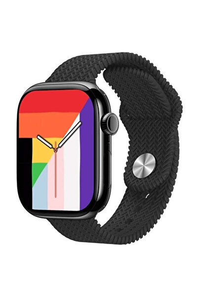 hk HK11 Pro Max Unisex Smart Watch Fitness Tracker with Notifications Heart Rate Sleep & Step Monitorin