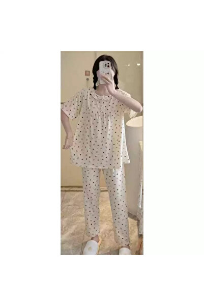 1way "بيجاما منزلية واسعة بتصميم أنيق ومريح"