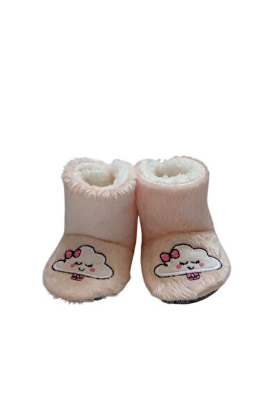 Midimax Peluş Bebek ve Çocuk Panduf Ev Botu – Kışlık Kaymaz Tabanlı Patik
