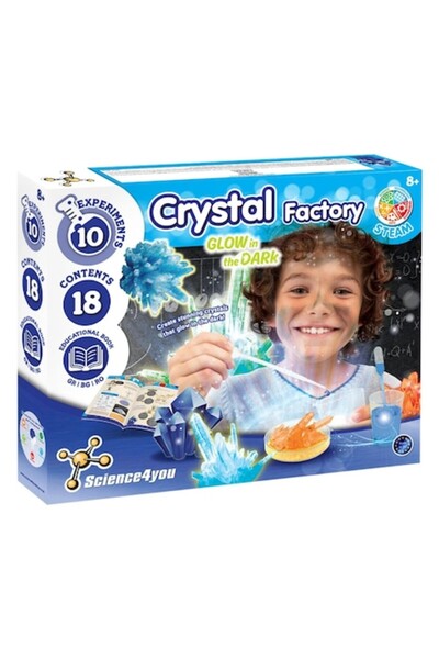CRYSTAL Joc educativ, CRISTAL, Fabrică, 4 ani, Plastic