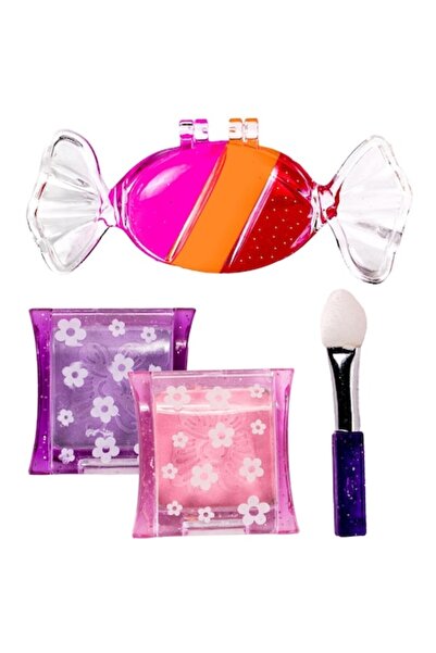 OEM Set geantă de machiaj pentru copii (fard de pleoape, luciu de buze, pensulă)