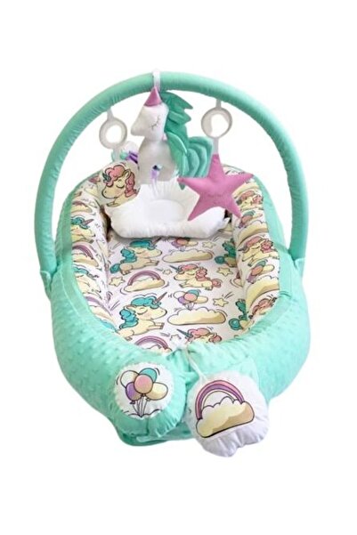 DacEnergy Babynest , umplut cu bilute din microfibra, tesatura din material m...