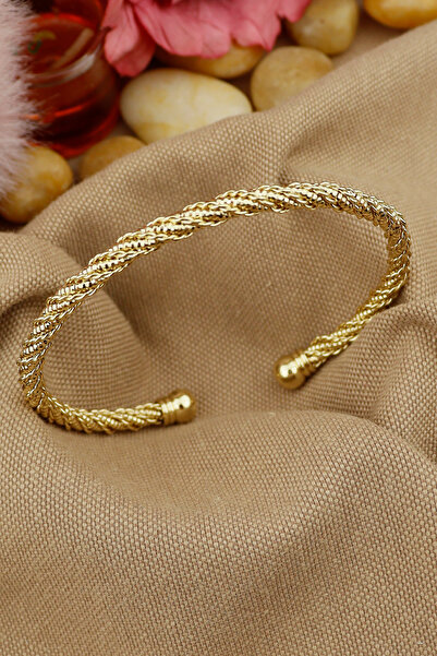 Bymiel سوار سلسلة حلزوني قابل للتعديل لا يفقد لونه ولا يتلاشى 16-19 سم