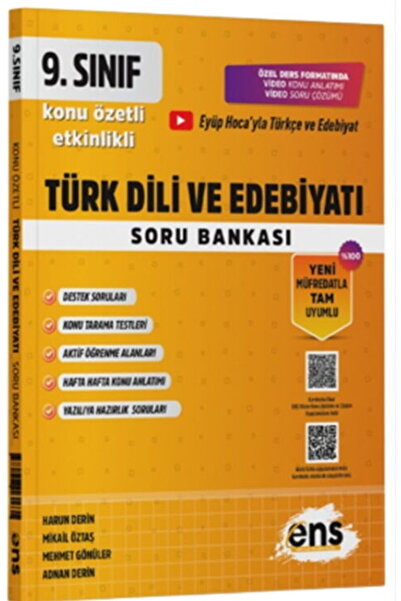 Ens Yayıncılık 9. Sınıf Türk Dili ve Edebiyatı Etkinlikli Soru Bankası 2026