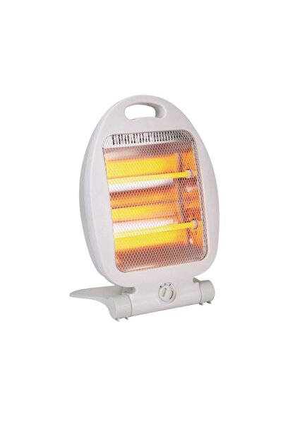 Zilan Portable Electric Heater - 800W, 2 Quartz Tubes, 2 Speeds, Tip-over Protection 8380