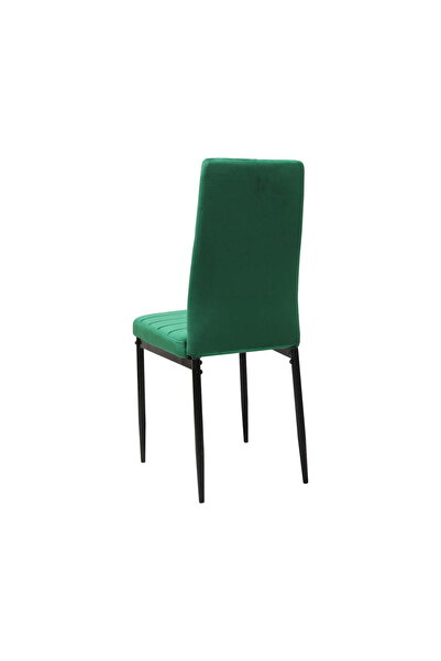 ARTA DOOR Set of 4 Oscar Green Chairs, HORECA - Living, Dining, Cafe - Comfortable, Minimalist, Babyface