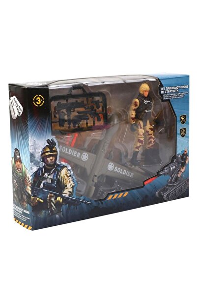 OEM Military Playset with Soldier Figurine and Drone Launcher