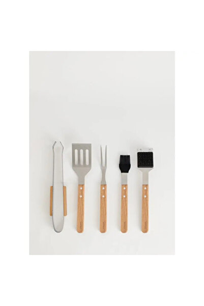 Create Grill utensil set, CREATE, 5 pieces, wood