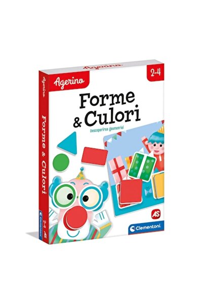 SHOPIENS Εκπαιδευτικό Παιχνίδι Agerino Σχήματα & Χρώματα, από χαρτόνι, για 4 ...