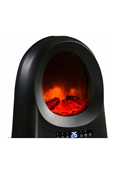 Zilan Ceramic Fireplace Heater - 2000W, LED Animation, Remote Control, ZLN 5664