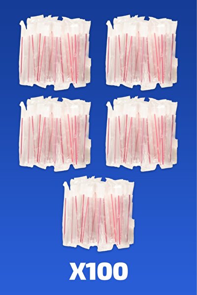 KARYA&SAFE Ağız Bakım Swap Çubuğu - Ağız Bakım Sünger Çubuğu 100 Adet