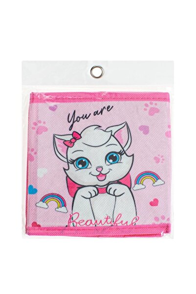 OEM Fuchsia Storage Box Rainbow Cat 15x15x15cm