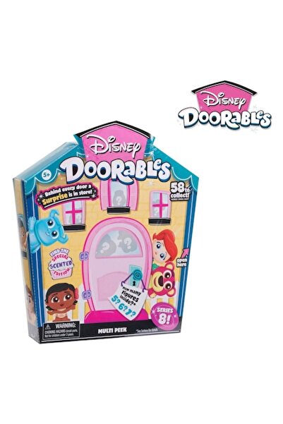 OEM Set figurine Disney Doorables Multi Peek Pack, 5-7 figurine, design detaliat, culori vibrante