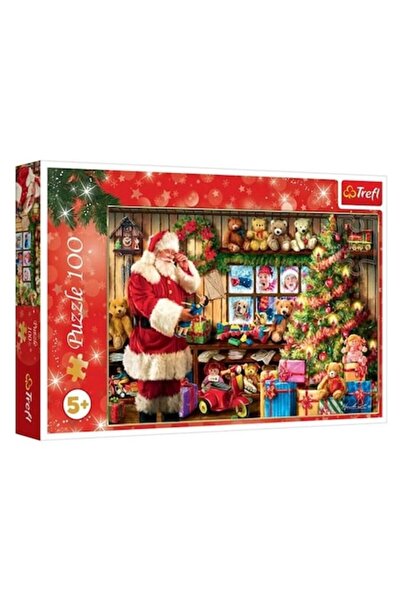 Trefl Puzzle - Santa's Cottage, 100 Pieces