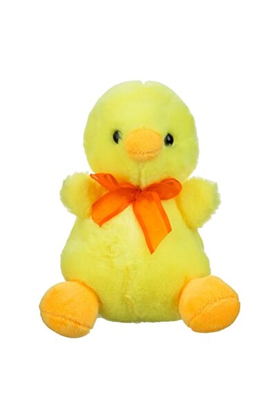 OEM Yellow Plush Chick with Orange Bow 20cm