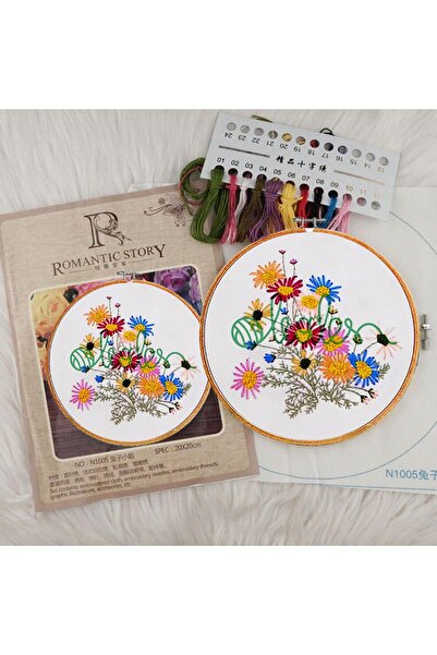 Gen-Of Romantični set za vezenje puncom