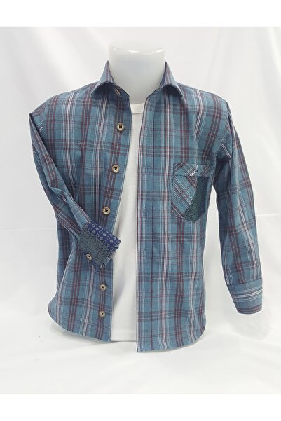 Louis Kids Children's Long Sleeve Lumberjack Men's Shirt
