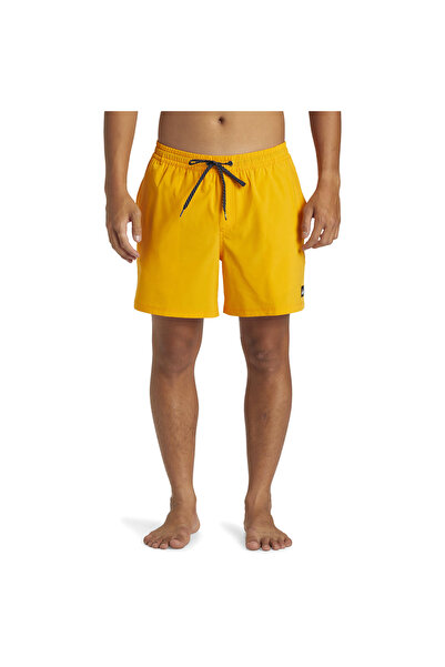 Quiksilver Surfsilk Solid Volley 16 Erkek Sarı Yüzücü Şortu AQYJV03141-NJZ0