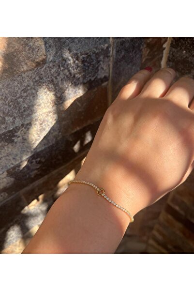 bijoux uniques çelik su yolu c harfli zarif bileklik