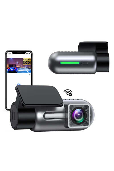 Taggo Camera auto DVR WIFI, Vizionare nocturna, Full HD 1080P, Senzor GC 2083