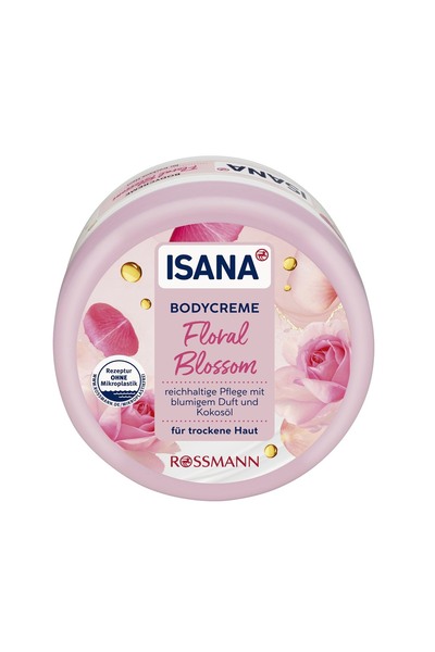 ISANA Vücut Kremi Kavanoz Floral Blossom 500 ml