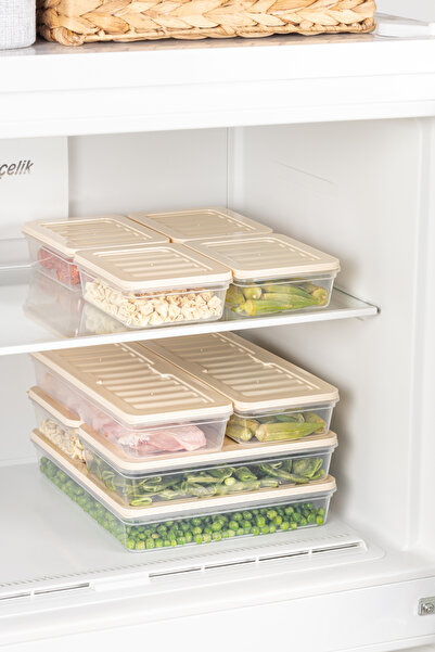 Nandy Home 12 Pieces of 600 Ml. Freshbox Storage Container Set - Microwave and Dishwasher Compatible