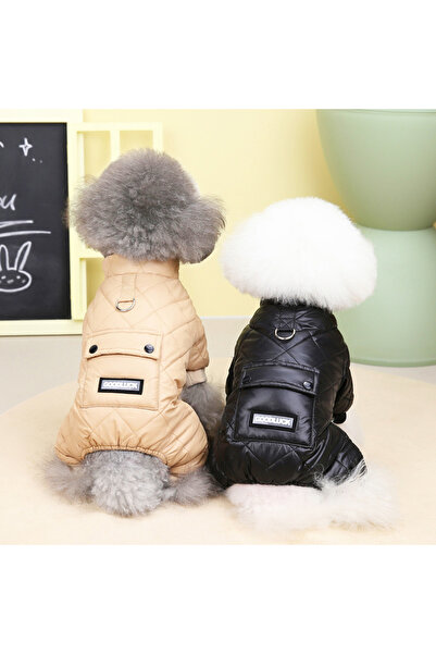 OEM Salopeta flausata si impermeabila de iarna, pentru animale de companie mici si mijlocii, DOG-10