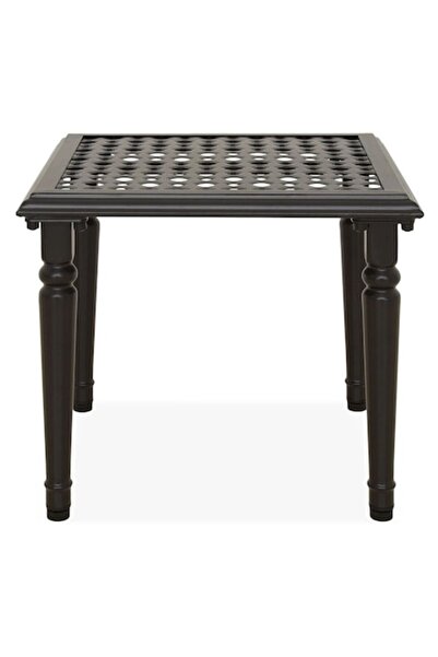 Maison Mex Masă de colț pentru grădină/terasă LAUREL L.51 L.51 H.46 maro