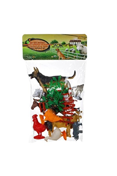 OEM Set Farm Animals from Plastic - 16 pieces